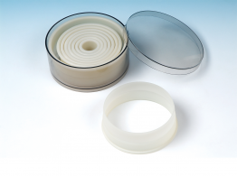 Jasseron  donkerzilver 4,0mm - 50cm