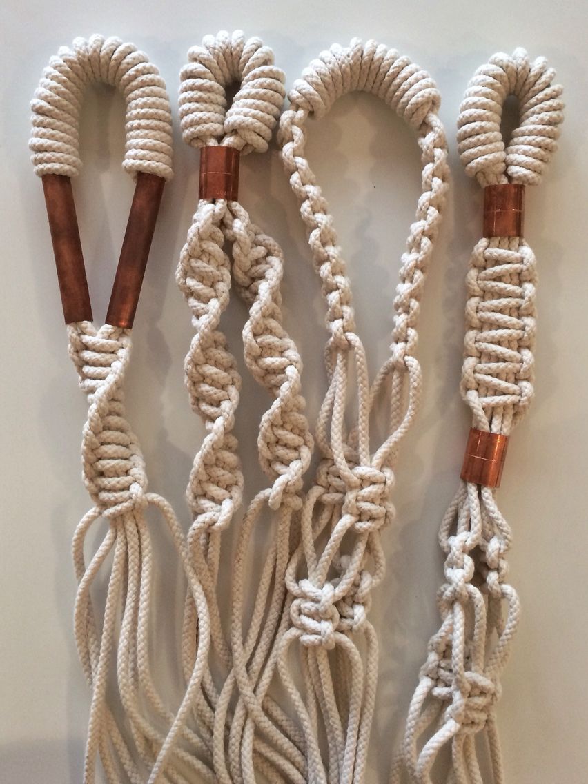 Goedkoopstehobby | plantenhangers - Macrame touw kopen knopen!