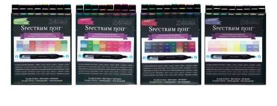 Spectrun noir 24 stuks sets