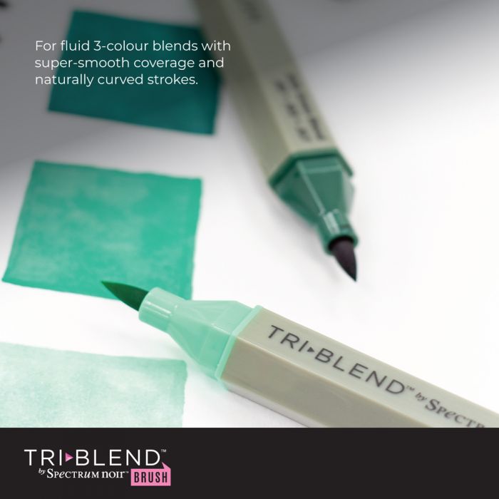 Voorbeeld triblend brush marker