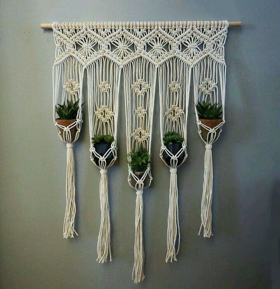 Macrame plantenhanger 2