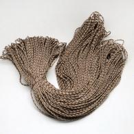 2mm Paracord Camel/wit/zwartl bruin - per 5 meter - #152754