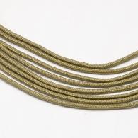 2mm Paracord dark khaki - per 5 meter - #152755