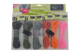 4mm set Paracord - Set met sluitingen - #493818