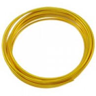 Aluminiumdraad geelgoud 2mm / Per 3 meter - #70268