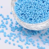 Aqua skyblue opaq - Rocailles 2mm per 50gram - #132215