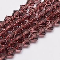 Bicones Amethyst 8mm - 43 stuks per streng - #492255