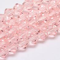 Bicones Roze 4mm - 118st - #492256