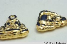 Buddha Goudkleur 17x15mm - #19201