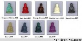 Buddha turquoise  Groen 25*18 - #12070