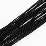 Elastiek 2mm zwart - 10 meter - #519