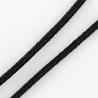 Elastiek 2mm zwart - 10 meter - #519
