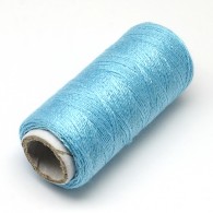 Extra dun draad 0.1mm - 120mtr - Licht blauw - #12391
