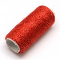 Extra dun draad 0.1mm - 120mtr - Rood - #11903
