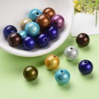 Fimo Magic Pearl mix 4mm per 50 stuks - Polymeerklei - Boetseerklei - #441162