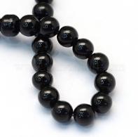 Glasparels zwart 12mm per streng - #492269