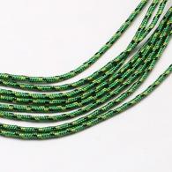 Groen paracord 2mm - per 5 meter verpakt - #81011