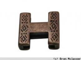 JolieStyle Bronskleur H-vorm 18mm - #6205