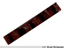 JolieStyle leerband Croc bruin glans 29mm - #6282