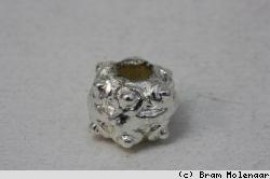 l bolletje zilverkleurig glans  - 5mm - #15440