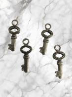 Metalen bedel Sleutel 20mm - #492913