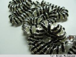 Preciosa Rondells Zwart 6mm - 10 stuks - #2675