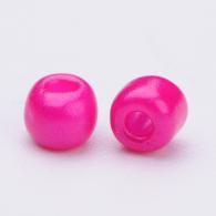 Rocailles, Camellia, 12/0, 1,5 ~ 2mm, Hole: 0.5 ~ 1mm, ongeveer 30000pcs / bag - #217397