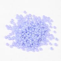 Rocailles, Ceylon, Ronde, Lilac, 2mm, Hole: 1 mm; ongeveer 3000pcs / 50Gramm - #217366