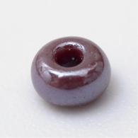 Rocailles, Gesloten Kleuren Lustered, Ronde, IndianRed, 4mm, Hole: 1,5 mm; ongeveer 450pcs / 50 gramm - #217382