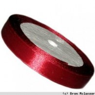 Satijn Ribbon Rood 12.5mm - 13,5mtr - #14123