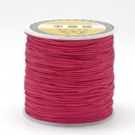 Satijnkoord bordeaux 1mm - Per 10 meter - #20724