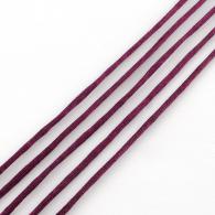 Satijnkoord Paars/ Bordeaux 2mm- per 10 meter - #2757