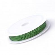 Staaldraad - spangdraad Groen 1.0mm - per 10mtr - #483