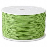 Waxkoord Lime 1mm - 10 Meter - #20728