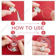 WineCharm set - Kerst - #441168