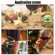 WineCharm set zilverkleur - Kerst - #441169