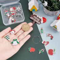 WineCharm set zilverkleur - Kerst - #441169