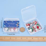 WineCharm set zilverkleur - Kerst - #441169