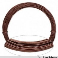 Wire Wire 0.8mm Bruin- 4meter - #12961