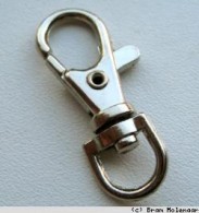 Zilverkleurige sleutelhanger 30x11 - #16070