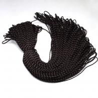 Zwart /wit / rood paracord 2mm - per 5 meter verpakt - #80735